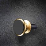 Wholesale 360 Universal Magnetic Snap On Air Vent Car Mount Holder 005 (Gold)
